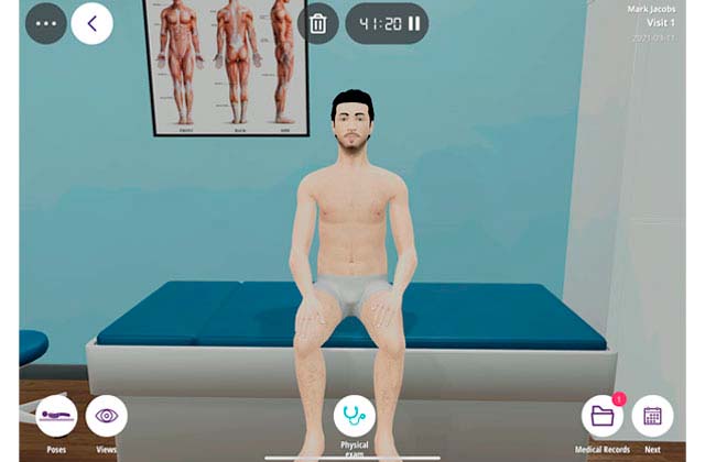 Body Interact presents the first clinical with virtual patients that requires physiotherapy approach