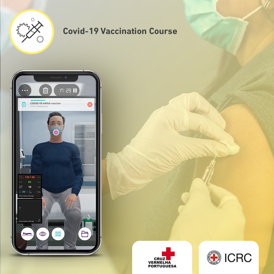 Body Interact COVID-19 Vaccination Course with International Red Cross